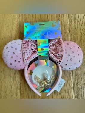 Minnie Mouse Custom Charm Make It Your Own Ear Headband by Disney x BaubleBar